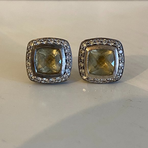 David Yurman lemon citrine earrings - Picture 2 of 2